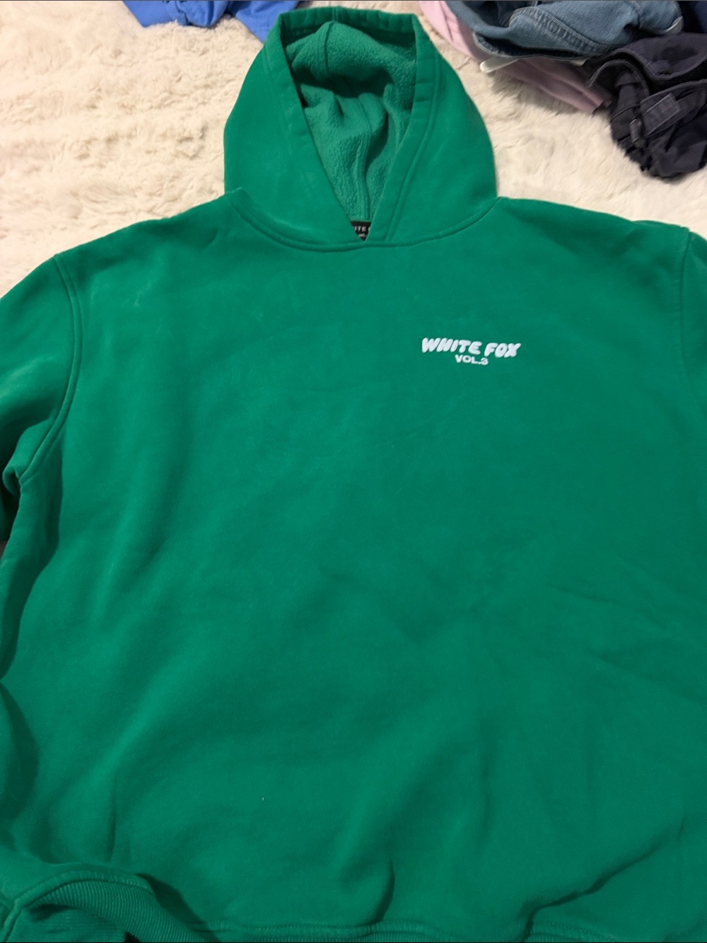 White fox sweatshirt